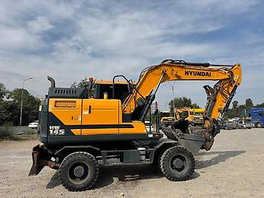 Экскаватор колесный Hyundai HW145 - Тип: колесный экскаватор -