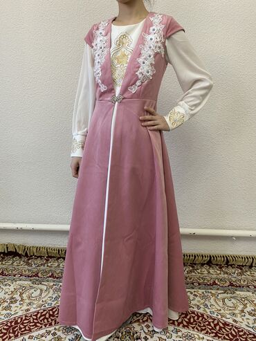 платье 44: Бальное платье, цвет - Розовый, XL (EU 42), 2XL (EU 44), В наличии