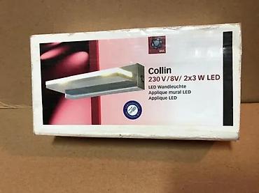 Stilske lampe: LED zidna lampa Collin - Tip: Applique mural LED (zidna LED — 1