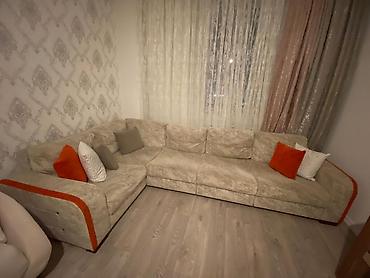 Divanlar: Künc divan, İşlənmiş, Açılmayan, Bazasız, Parça, Çatdırılma yoxdur — 1