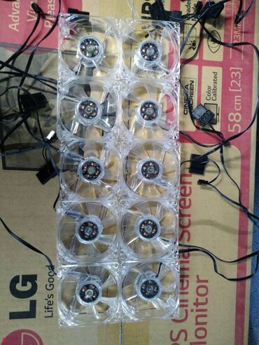 Системы охлаждения: Система охлаждения, Новый, Кулер, Для корпуса и блока питания — 6