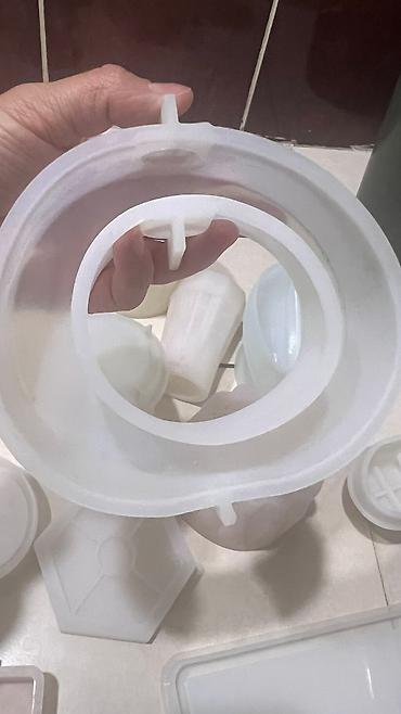 Другой декор и предметы интерьера: Молды формочки для гипса и для свечей по 400 сом каждый все 7000 — 2