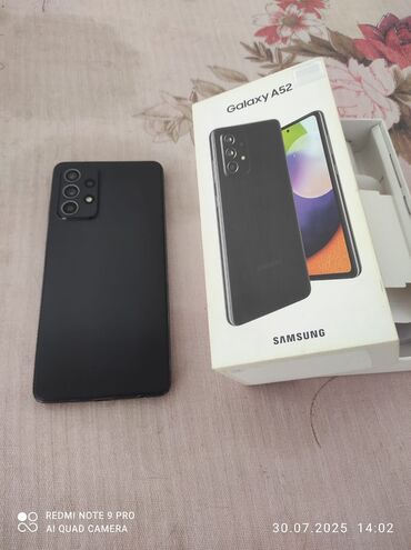 samsung a52 ikinci əl: Samsung Galaxy A52, 256 GB, rəng - Qara