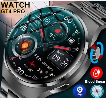 saat satışı: Yeni, Smart saat, Huawei, Sensor ekran, rəng - Qara