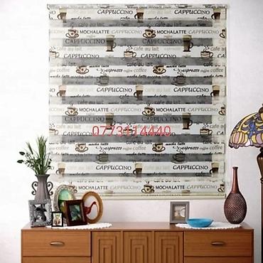 Rulon ştorlar: Zebra və rulon pərdələr – müxtəlif dizayn və naxışlarda Məhsul — 4