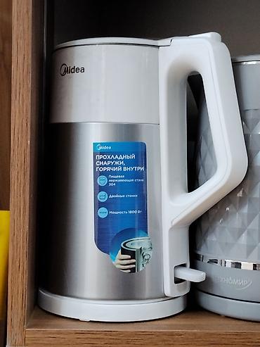 Электрический чайник Midea - Корпус из пищевой нержавеющей стали 304