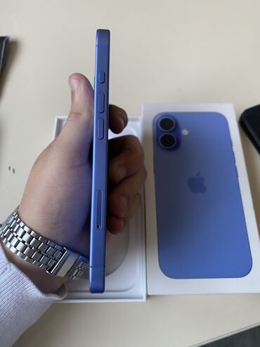 Apple iPhone: IPhone 16, 128 GB, Göy — 3