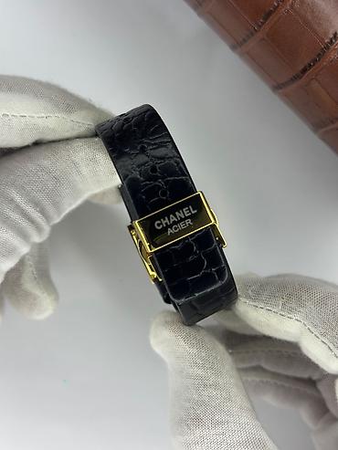 Наручные часы: CHANEL kvadrat formalı zərif qadın saatı - İsveçrə istehsalı quartz — 3