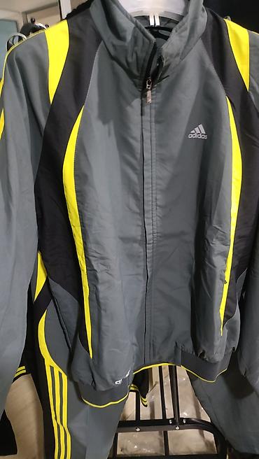 куртка адидас оригинал: Мужской спортивный костюм, 2XL, Adidas, Новый, цвет - Серый — 4
