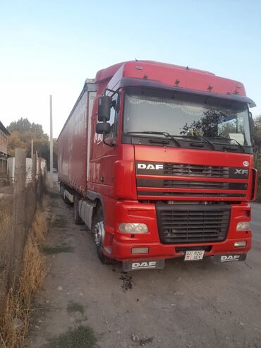 тент на фуры: Тягач, DAF, 2003 г., Тентованный