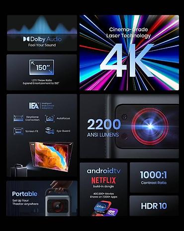 tv boxlar: Yeni Ultraportativ Proyektor Ödənişli çatdırılma — 2