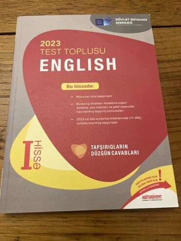 Digər məktəb dərslikləri: İngilis dili 11-ci sinif, 2023 il