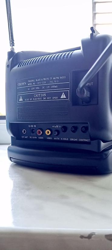 Digər TV və video məhsullar: Salam tecili Satiram Crown Portable 5.5 B/W TVteleviziya və AM/FM — 7