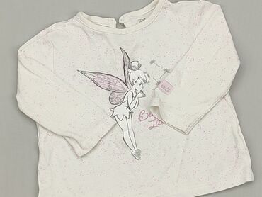 bluzki haftowane: Bluzka, Disney, 6-9 m, 68-74 cm, stan - Dobry