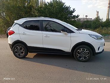 Другие детали кузова: Компактный городской кроссовер (белый цвет кузова) с запасным колесом — 11