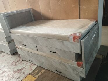 Односпальные кровати: Односпальная кровать, Новый, С матрасом, длина - 200 см — 25