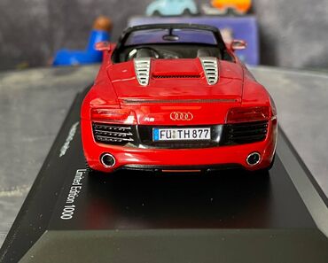 Avtomobil modelləri: Коллекционная модель AUDI R8 V10 Spyder Red 2012 Limited Edition — 23
