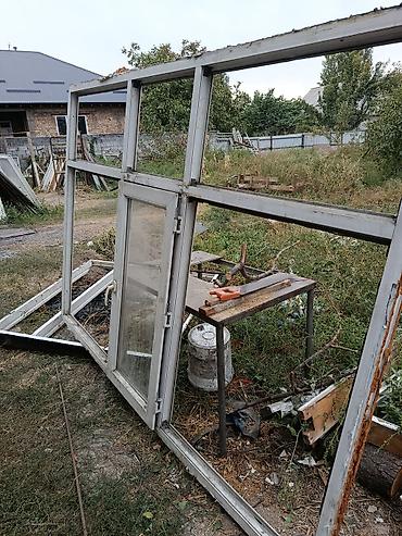 Металлопластиковая оконная конструкция с дверным блоком - Материал