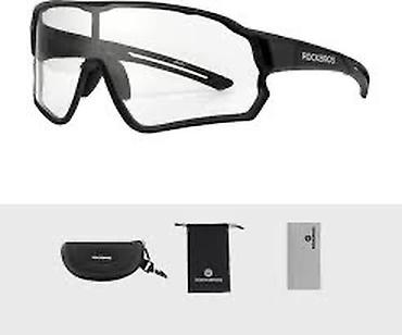 Маски, очки: Очки спортивные. Подходят для активных видов спорта (бег, велосипед) — 3