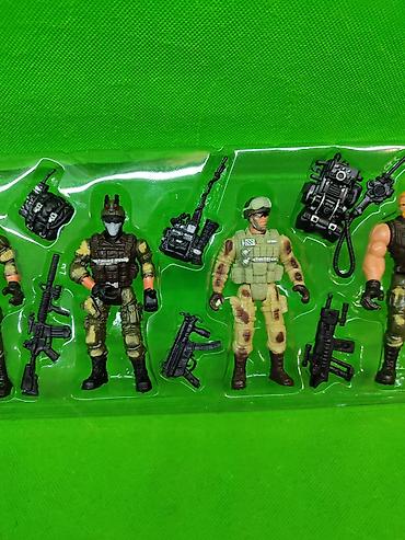 Игрушки: Солдатики игрушки в комплекте для детей🎖️ Комплектация товара: 6 — 10