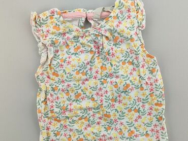 koszule z haftem kwiatowym: Koszulka, 3-6 m, stan - Dobry