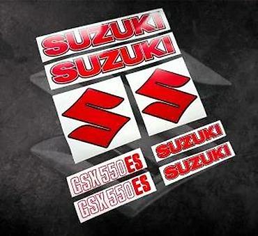 Delovi za motocikle: STIKERI - Suzuki GSX 550 ES Nalepnice komplet - 2339 📌 Opis — 4