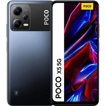 Poco: Poco X5 5G, Б/у, 256 ГБ, цвет - Черный, 1 SIM, 2 SIM