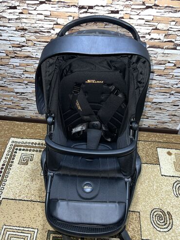 Коляски: Коляска, цвет - Черный, Б/у — 14