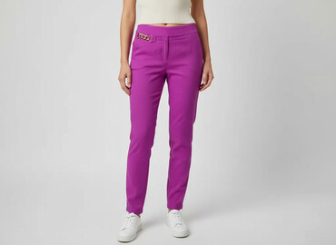 Women's Pants: Spodnie materiałowe damskie, rozmiar S