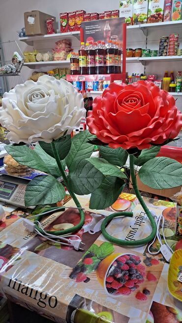галанские розы: Светильник роза Бийиктиги 60см #Светильник#Светильникроза#