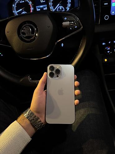 13 pro max: IPhone 13 Pro Max, 256 GB, Sierra Blue, Simsiz şarj, Face ID — 1