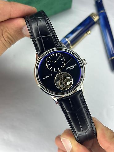 Наручные часы: Patek Philippe üslubunda avtomatik mexanizmli kişi qol saatı - — 7