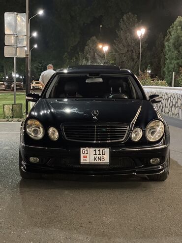 купить багажник на крышу авто в бишкеке: Mercedes-Benz E-Class: 2003 г., 5 л, Автомат, Бензин, Седан