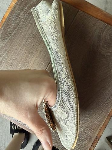 foot patch: Лоферы, 38, Dolce & Gabbana, Б/у, цвет - Бежевый, Самовывоз, Платная доставка — 4