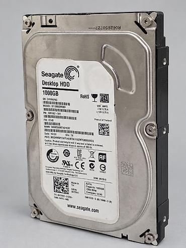 hard disk satışı: Daxili Sərt disk (HDD) Seagate, 1 TB, 7200 RPM, 3.5", İşlənmiş — 6