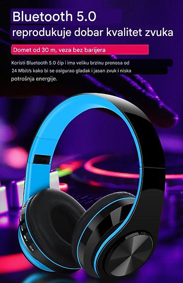 Slušalice: Nove kvalitetne bežične slušalice (bluetooth). Imaju ugradjen — 8