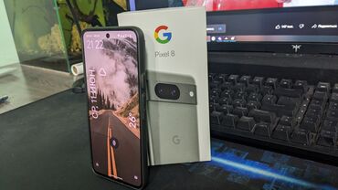 чехии: Google Pixel 8, Колдонулган, 128 ГБ, түсү - Жашыл, 2 SIM