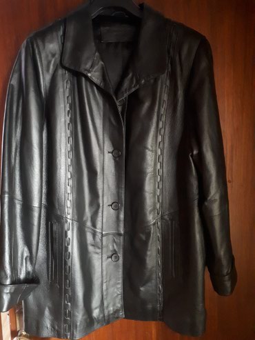 Ostale jakne, kaputi, prsluci: Nova kozna jakna duza CANDA C&A 44br. Nikad nosena — 1