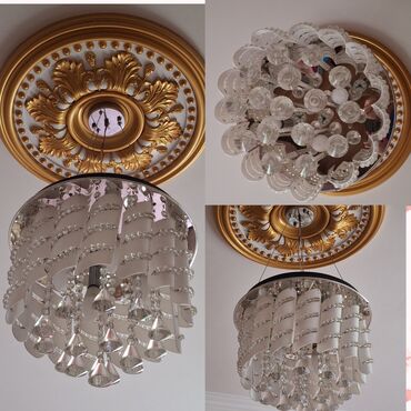 Seyflər: Çılçıraq, 5 lampa, Metal