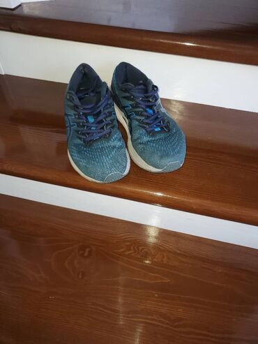 Кроссовки и спортивная обувь: Мужские кроссовки, 42, Asics, Б/у, цвет - Синий, Самовывоз