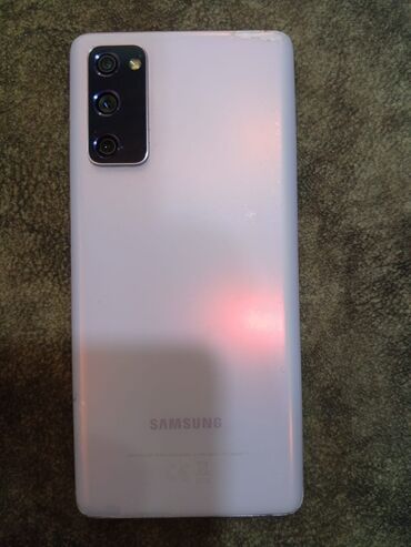 samsung not 12: Samsung Galaxy S20, 128 GB, rəng - Bənövşəyi, Barmaq izi, İki sim kartlı