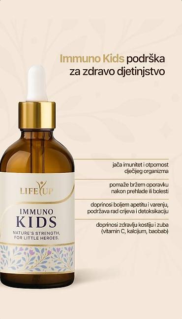 Suplementi: LifeUp prirodni dodaci ishrani – Immuno Kids, Reset i Rise - Immuno — 9