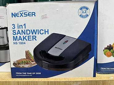 1: Сэндвичница NEXSER 3-in-1, модель NS 1804. - Универсальный прибор «3 — 2