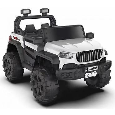 Dečiji električni automobili: Dvosed Džip na akumulator Delfino SPEED 800 4x4 – Beli Šifra — 3