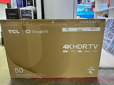 Телевизоры: Телевизор TCL 50P635 HDR, LED, черный Описание Используйте голос для — 10