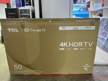 Стиральные машины: Телевизор TCL 50V6B, LED, черный Описание Используйте голос для
