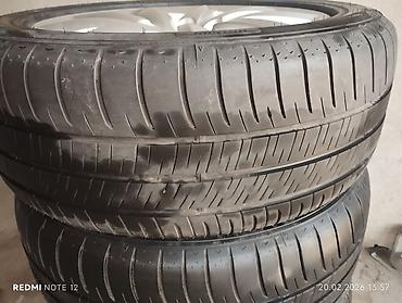 титановая: Комплект колес Honda: оригинальные литые диски R18 с шинами 225/60/18 — 9