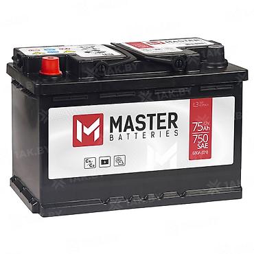 kompressor teh: MASTER BATTERIES avtomobil akkumulyatoru - Tutum: 75 Ah - Gərginlik — 2