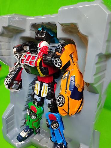 Другие товары для детей: Тобот Магма 6 большой робот игрушка🌟 Комплектация товара: 6 машинок — 7