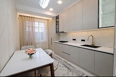 3 комнаты, 80 м², Аламедин-1 мкр Элитка, 1 этаж, Свежий ремонт
